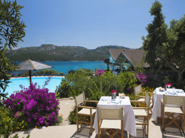 Het uitzicht - Hotel Cala di Lepre - Sardinië